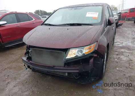 2015 Honda Odyssey Ex-L from USA, damaged, VIN 5FNRL5H63FB111396